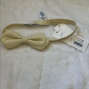 Janie and Jack Light Tan Bow Tie